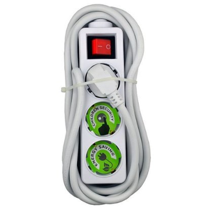 Naponska letva MAXPOWER HS-DB GB03K, 3 utičnice, 5m, bijela