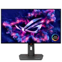 Gaming monitor 26.5" ASUS ROG Swift XG27AQDMG, QHD, OLED, 240Hz, 0.03ms, 1300cd/m2, G-Sync, FreeSync, pivot, crni