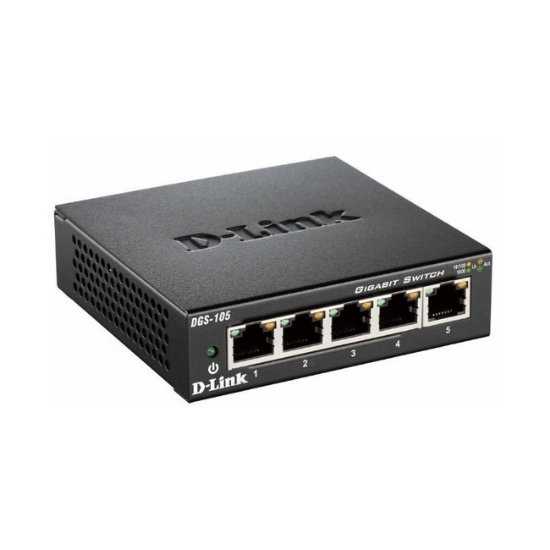 Switch D-LINK DES-105, 10/100 Mbps, 5-port