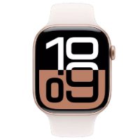 Pametni sat Apple Watch Series 10 GPS, 42mm Rose Gold Aluminium Case, bijeli
