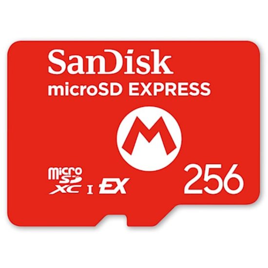 Memorijska kartica SANDISK za Nintendo Switch 2, microSDXC, 256 GB, Mario Logo