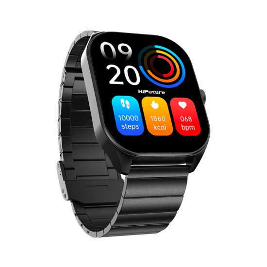 Pametni sat HIFUTURE Apex, pametne obavijesti, crni