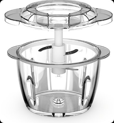 Sjeckalica TESLA FC302W, 400 W, 1,2 l, 4 oštrice, staklo, bijela