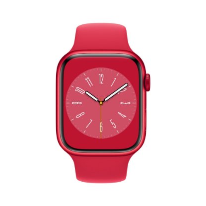 Pametni sat Apple Watch S8 GPS, 45mm Red Aluminium Case with Red Sport Band - Regular