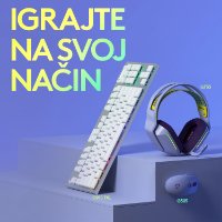 Miš LOGITECH Gaming G305 Lightspeed, bežični, optički, 12000dpi, lilac, USB