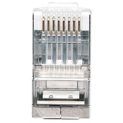 STP konektor INTELLINET CAT5e, RJ45, modularni, dvostruki zupčasti terminal - 100 komada