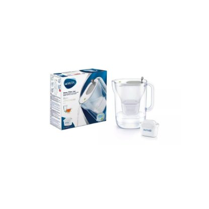 Vrč za filtriranje vode BRITA Style, 2,4 l, Maxtra Pro, sivi
