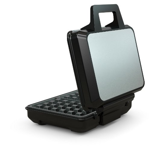 Aparat za vafle TESLA WM200BX, 1000 W, 220 C, crni-inox