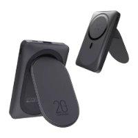 Mobilni USB punjač VEGER MagOn Pro, magnetni, 10000 mAh, crni