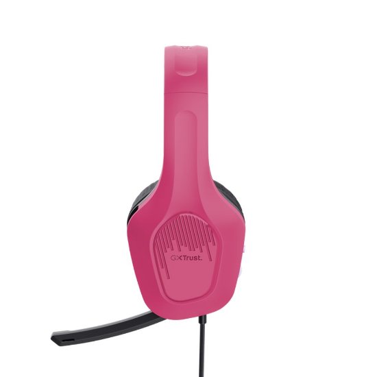 Slušalice TRUST GXT 415P Zirox, Gaming, 3.5mm, roze