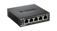 Switch D-LINK DGS-105, Gigabit Switch, 10/100/1000 Mbps, metalno kućište, 5-port