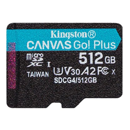 Memorijska kartica KINGSTON Canvas Go Plus SDCG4/512GBSP, Micro SDXC, 512GB, Class 10