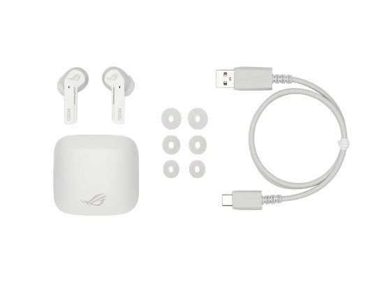 Slušalice ASUS ROG Cetra True Wireless, in-ear, bijele