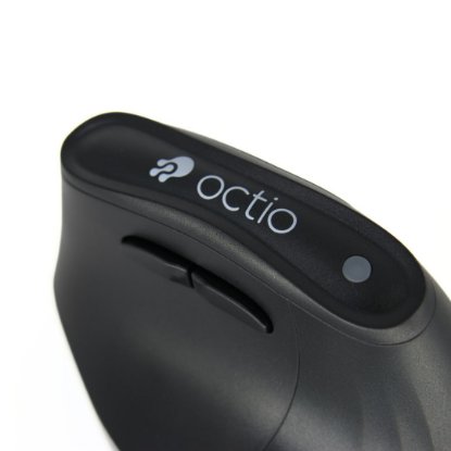 Miš OCTIO Ergo V100W, optički, bežični, BT,4000dpi, crni