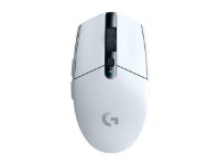 Miš LOGITECH Gaming G305 Lightspeed, bežični, optički, 12000dpi, bijeli, USB