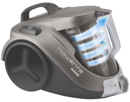 Usisavač ROWENTA RO3786EA Compact Power Cyclonic Animal Care, 750W, 1,5l , bez vrećice, sivi