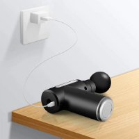 Uređaj za masažu MEDIA-TECH MT6521, 4 izmjenjive glave, 6 brzina, punjiva baterija, crni