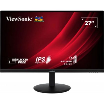 Monitor 27" VIEWSONIC VG2709-2K-MHD, QHD, IPS, 75Hz, 5ms, 250cd/m2, crni