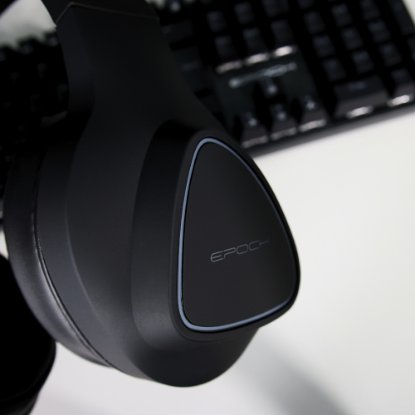 Slušalice EPOCH Nix, RGB, bežične, crne