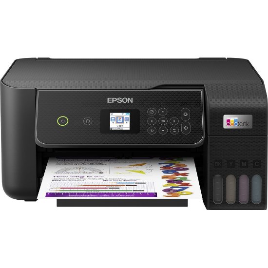 Multifunkcijski printer EPSON EcoTank L3280, printer/scanner/copy, 5760 x 1440, WiFi, USB, crni