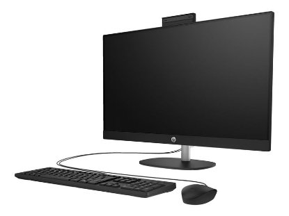 Računalo AiO HP 27-cr0045ny / 27" FHD IPS, Core i5 1335U, 16GB, 512GB SSD, Intel HD Graphics, WiFi, tipkovnica, miš, bez OS, crno