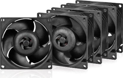 Ventilator za server ARCTIC S8038-10K, PWM, 80mm, 10000 okr/min, 4 pack, crni
