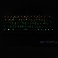 Tipkovnica EPOCH Kari, RGB, mehanička, bežična, BT, UK/HR layout, crna, USB