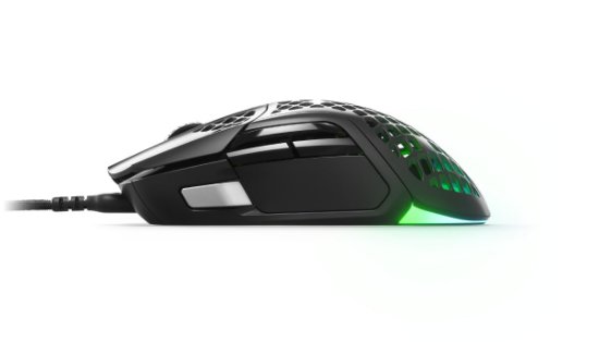 Miš STEELSERIES Aerox 5, optički, RGB, 18000 CPI, crni, USB