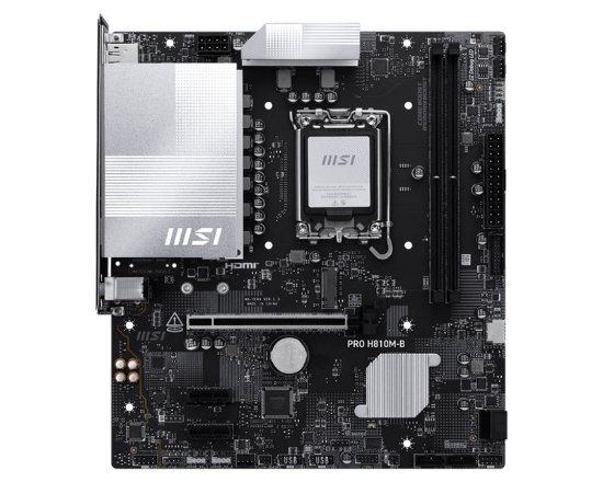 Matična ploča MSI PRO H810M-B, INTEL H810, DDR5, mATX, s. 1851