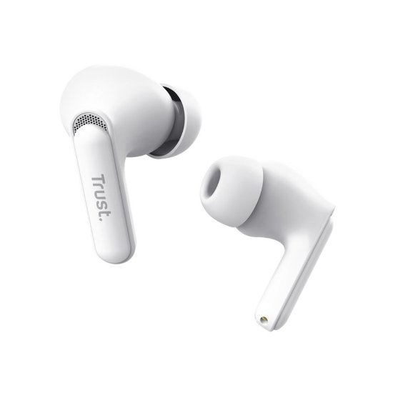 Slušalice TRUST Yavi Earbuds, in-ear, ENC, bežične, bijele