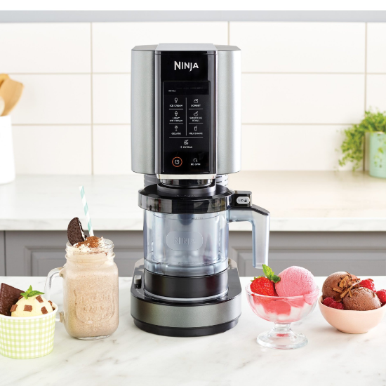 Aparat za sladoled i hladni desert NINJA NC300EU, 800 W, 0,5 l, crni