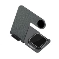 Kućni punjač VEGER Y9, 3u1, bežični, sivi