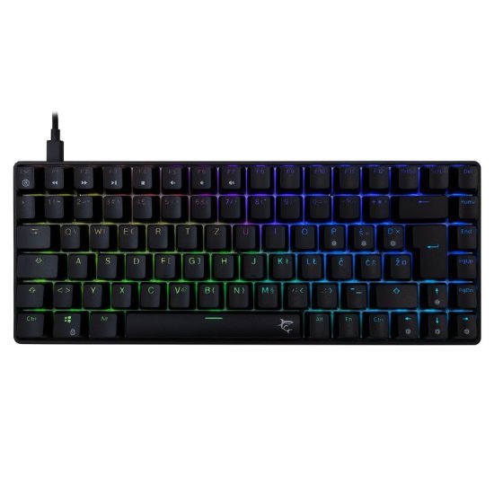 Tipkovnica WHITE SHARK GK-005122 Hamachi, RGB, plavi switch, mehanička, UK/HR, USB, crna