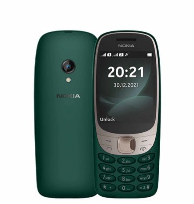 Klasični mobitel NOKIA 6310, 2.8", MicroSD, Dual SIM, kamera, zeleni