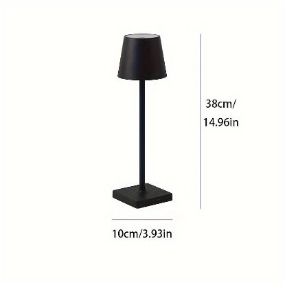 LED lampa Modern Nordic LED Touch, baterija, plava