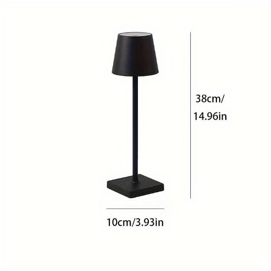 LED lampa Modern Nordic LED Touch, baterija, plava
