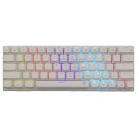 Tipkovnica WHITE SHARK GK-002212V2 Wakizashi-2, RGB, crveni switch, mehanička, UK/HR, bijela