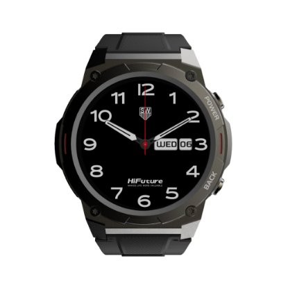 Pametni sat HIFUTURE MIX2, pametne obavijesti, crni