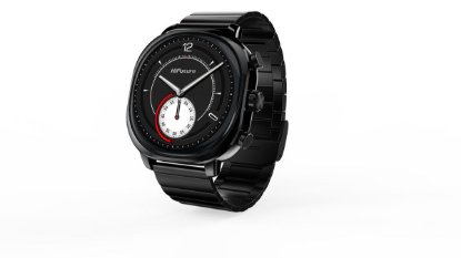 Pametni sat HIFUTURE AIX, pametne obavijesti, crni