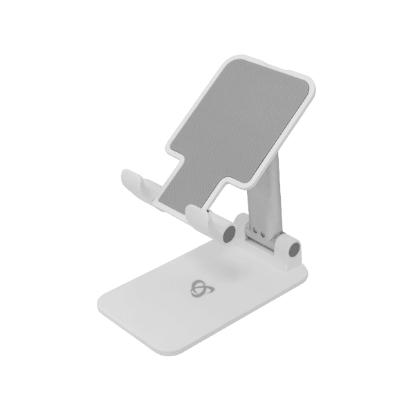 Stalak za smartphone SBOX PS-09, stolni, sklopivi, bijeli