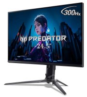 Gaming monitor 24.5" ACER Predator XB253Q F, FHD, IPS, 300Hz, 1ms, 250cd/m2, FreeSync, pivot, zvučnici, crni