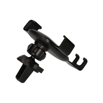 Držač za smartphone KSIX B9000SG01, 360° rotacija, za ventilaciju, crni