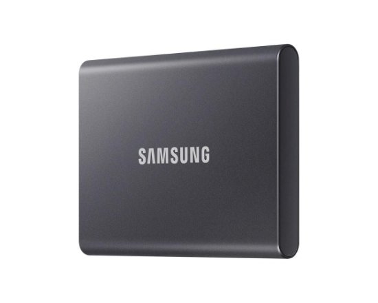 SSD vanjski 1TB SAMSUNG T7, MU-PC1T0T/WW, 1050 MB/s,USB-C, V-Nand, sivi
