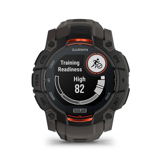 Pametni sat GARMIN Instinct 3 Solar 50mm, GPS, HR, pametne obavijesti, crni