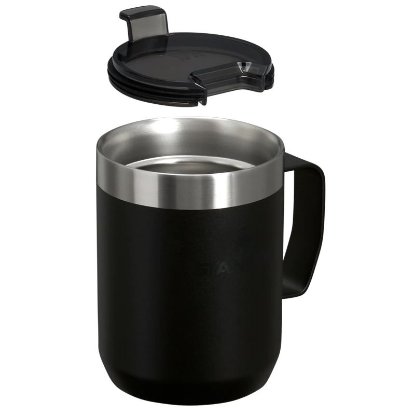 Šalica STANLEY Classic Legendary Camp Mug, 0.23l, crna