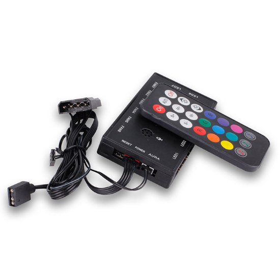 Ventilator BIT FORCE SPECTRUM 3u1, ARGB, daljinski upravljač, 3x 120mm, 1100 okr/min