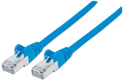 Kabel INTELLINET, patch CAT6, SFTP, plavi, 0.5m