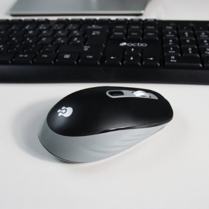 Miš OCTIO M300W, bežični, crni