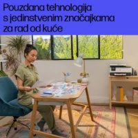 Multifunkcijski printer HP OfficeJet Pro 8122e , 405U3B, printer/scanner/copy, 4800dpi, WiFi, LAN, USB, bijeli, Instant Ink