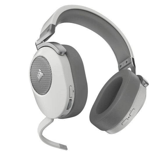 Slušalice CORSAIR HS65 Wireless, bežične, mikrofon, bijele